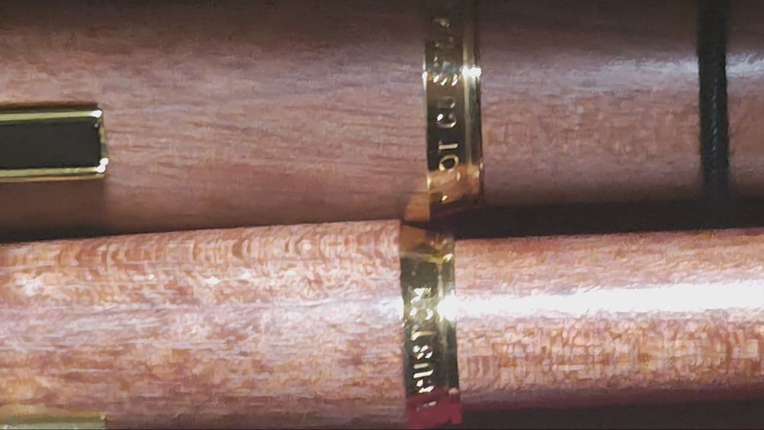 keeper PILOT 木製万年筆 とボールペン中古品