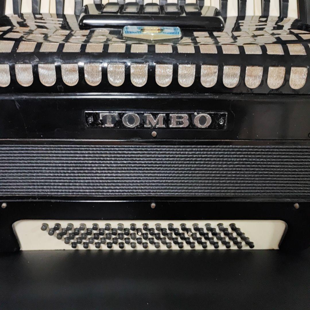 め*か様 TOMBO アコーディオン 34鍵 80ベース式 トンボ