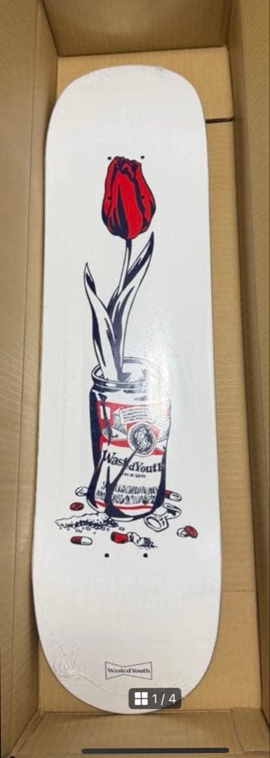 wasted youth skateboard verdy スケートボード