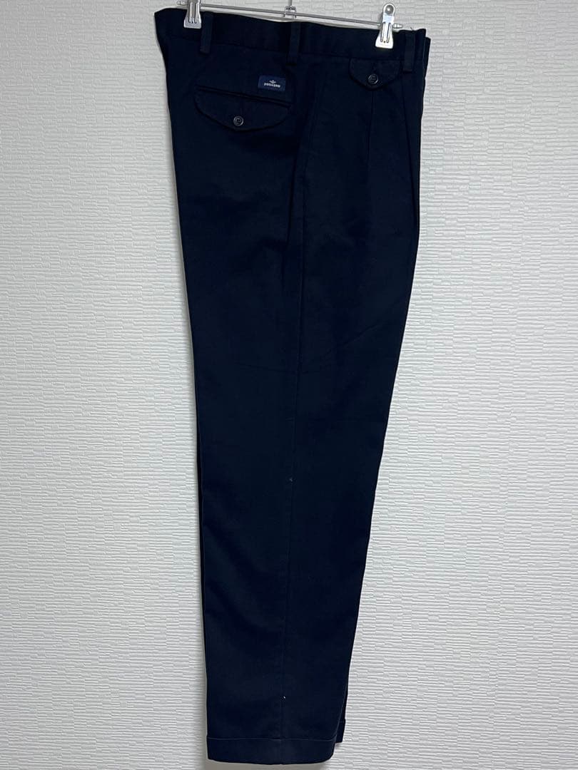 カ*イ様 美品 激安 新品　黒　DOCKERS ブラック　ツータック　チノ ドッ
