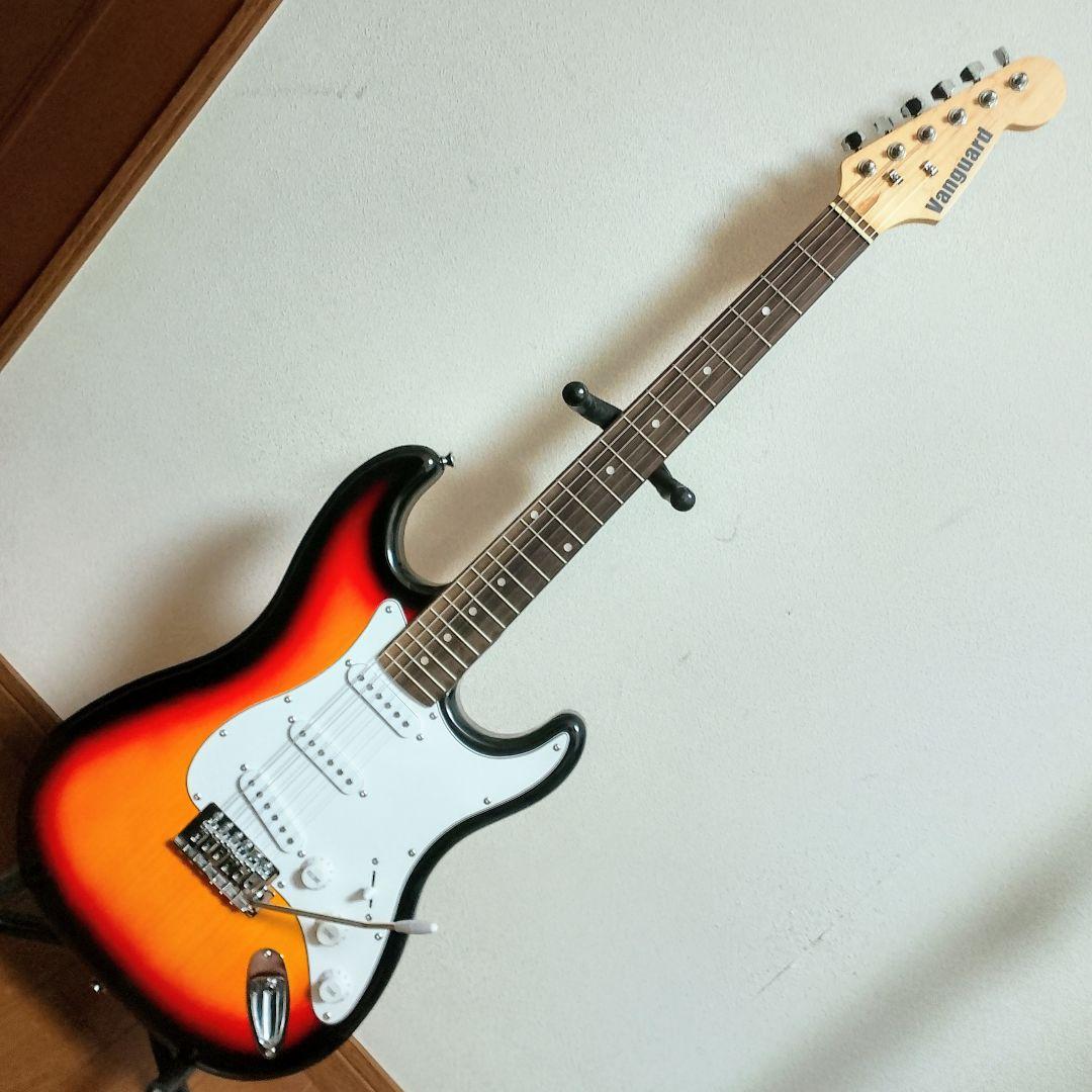 美品　Vanguard　VST-01 3TS　ストラトタイプ　エレキギター