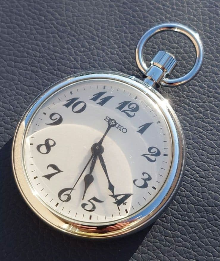 Y*1様 【稼動品・JR西日本刻印あり】SEIKO 懐中時計 鉄道時計 7C11
