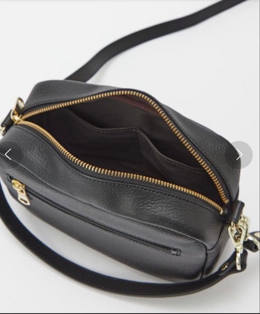 ラシットモノグラムプレートレザー2wayショルダー手提げトートバッグ