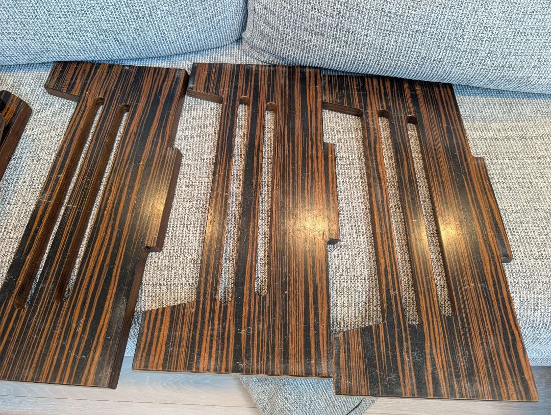 TheArth ヘキサテーブル 黒しま次郎 TheArth収納袋付き