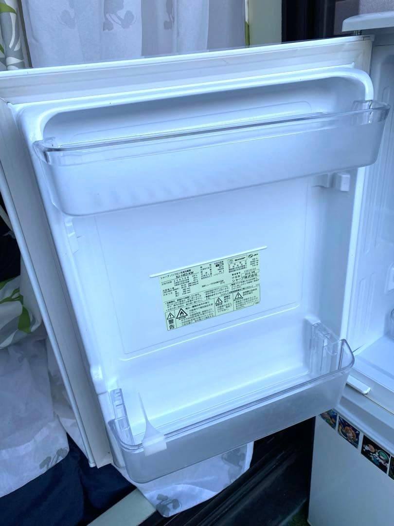 シャープ/ノンフロン冷凍冷蔵庫　SJ-14E3-KW