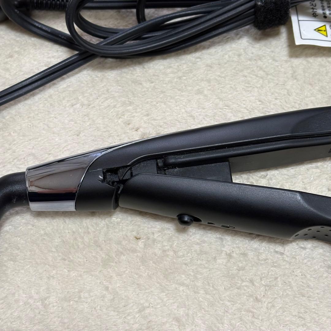 ジャンク品 KINUJO PRO ストレートヘアアイロン ブラック 箱無し