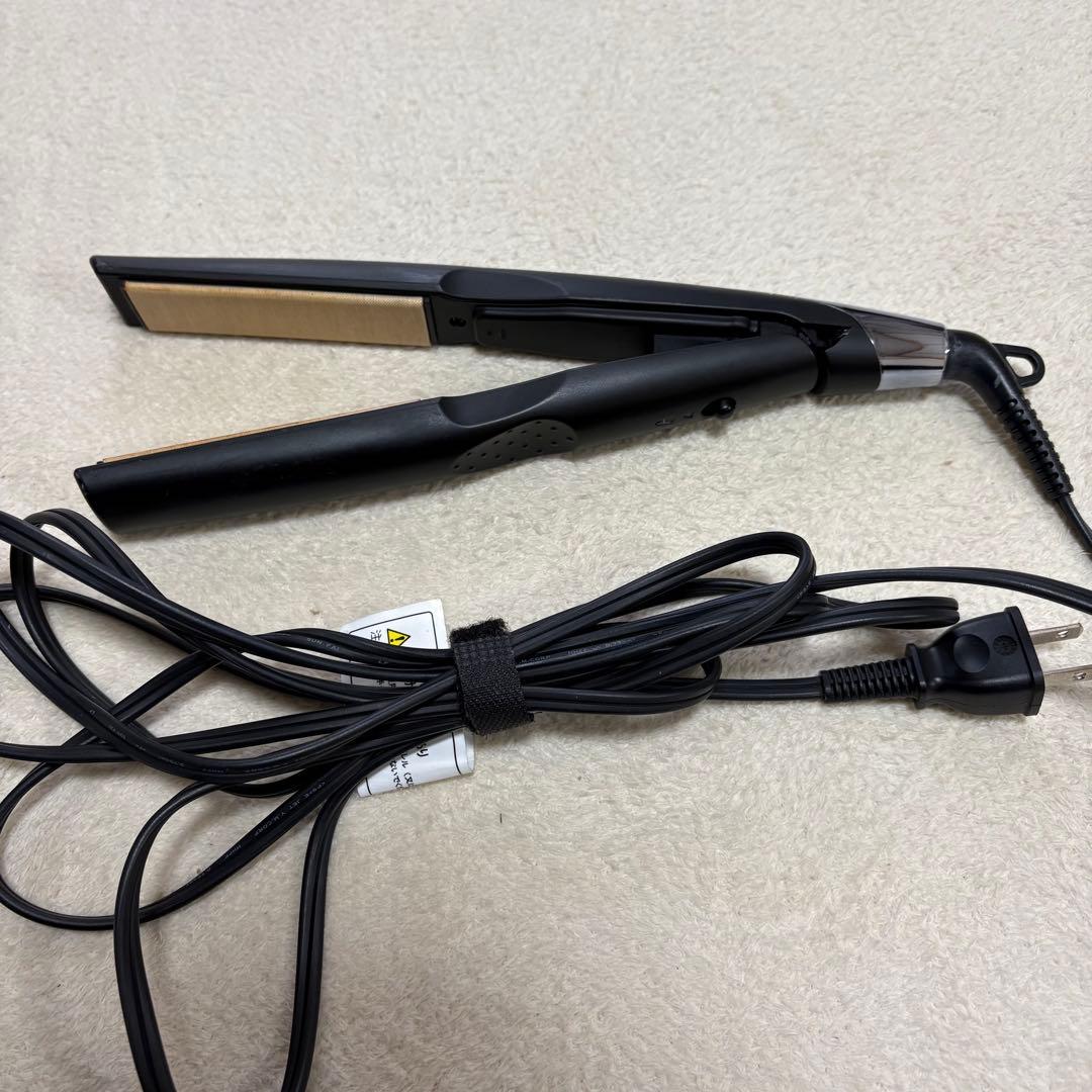 ジャンク品 KINUJO PRO ストレートヘアアイロン ブラック 箱無し