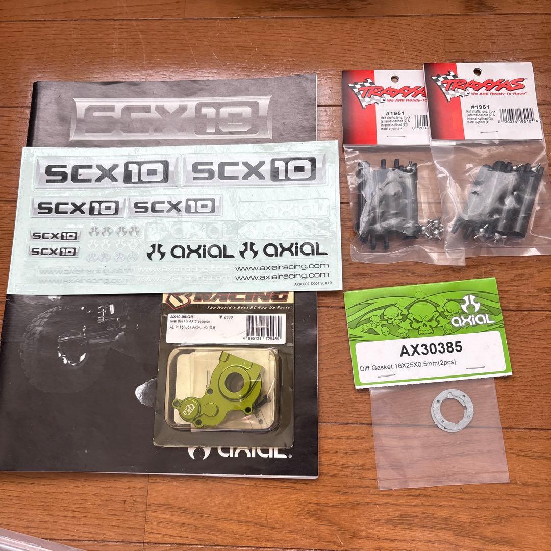 權*衞様 アキシャル SCX10 クローラーシャーシ オープンデフ仕様