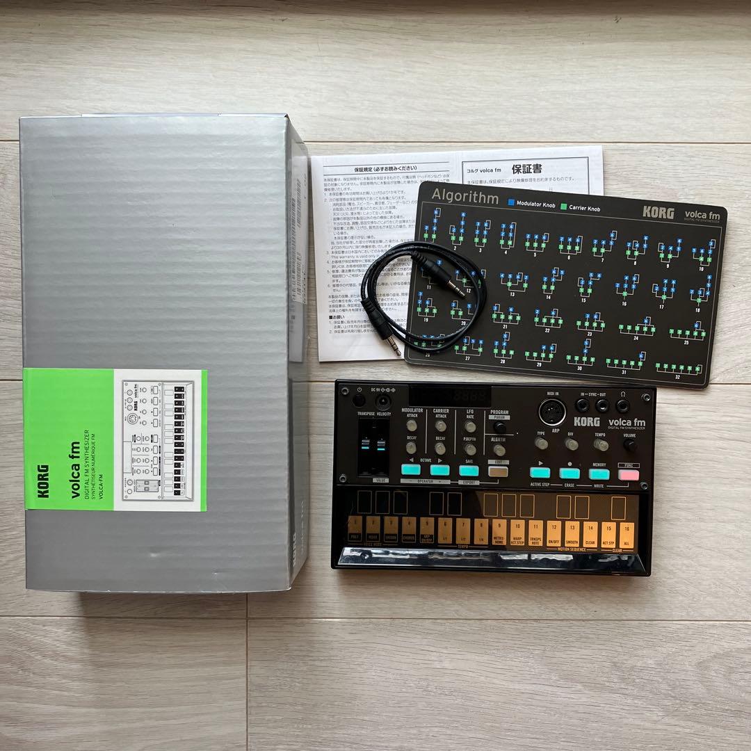 鍵盤楽器 korg volca fm