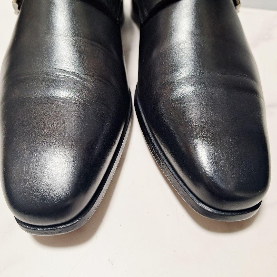 yellow☆ Santoni サントーニ ダブルモンク 25.5