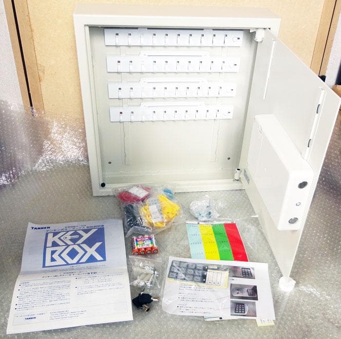 未使用STDテンキー式キーボックス デジタル STD-40　　田邊金属工業所