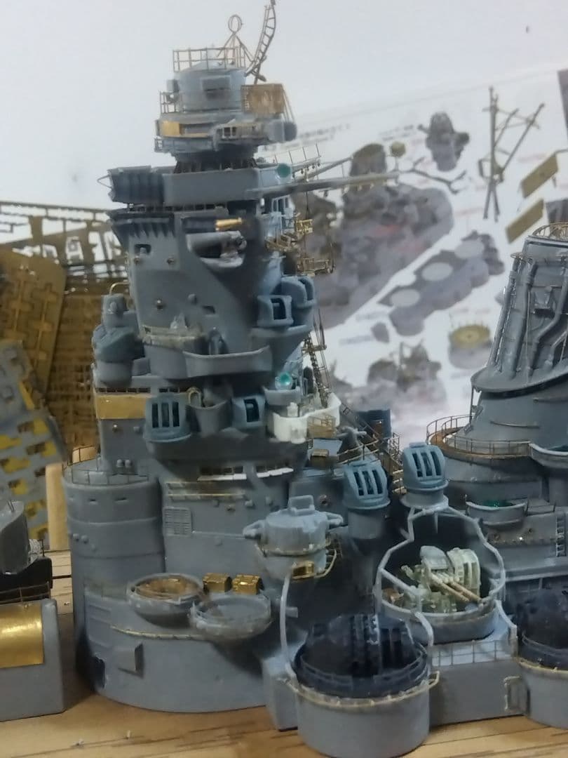 1/350 帝国海軍戦艦「大和」精密模型完成品