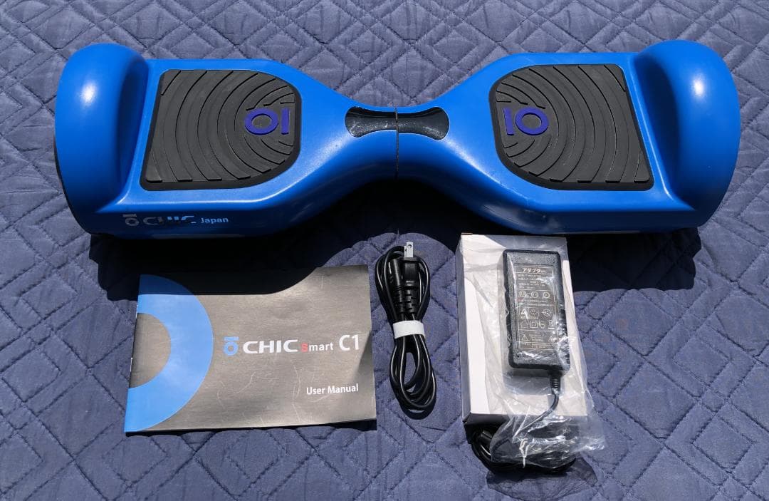 CHIC smart C1 電動スケボー 青