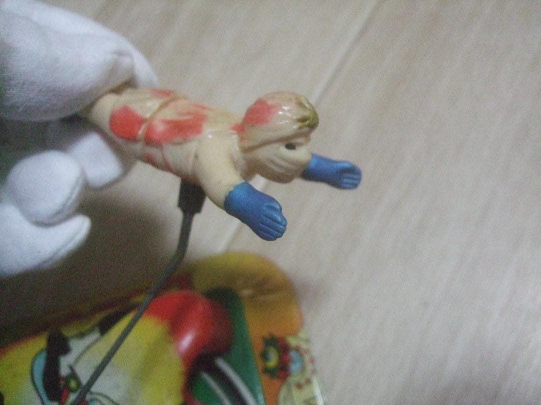 昭*様 ヨネザワ★ レインボーマン ★でんしゃまわり ブリキ ゼンマイ・萬年社