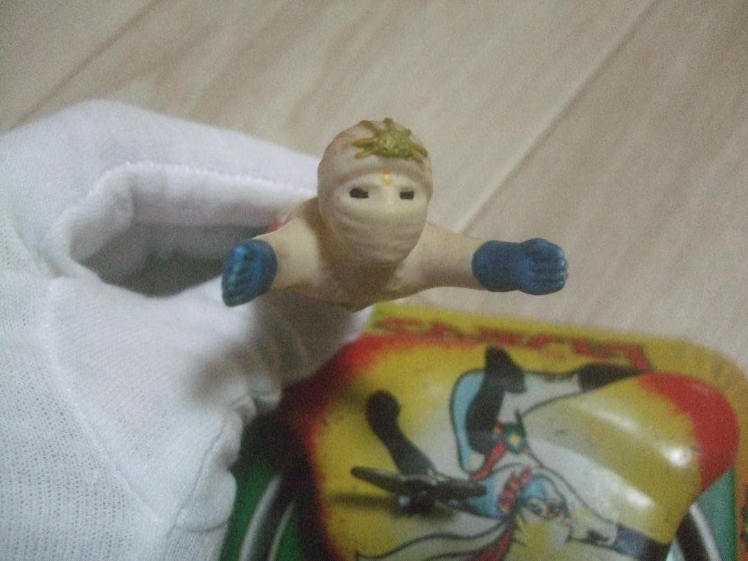 昭*様 ヨネザワ★ レインボーマン ★でんしゃまわり ブリキ ゼンマイ・萬年社