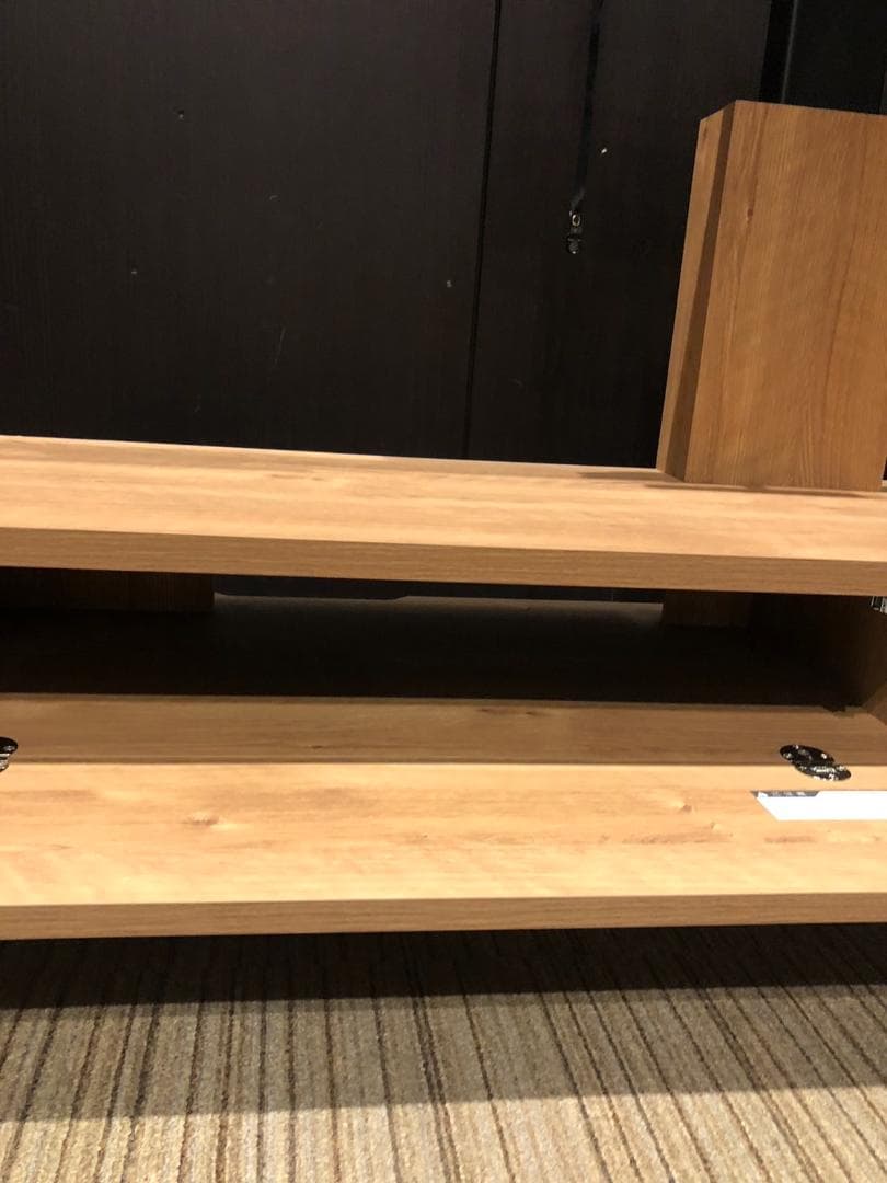 【かおる】【展示品・未使用品】テレビスタンド 壁掛けテレビ台 収納付き