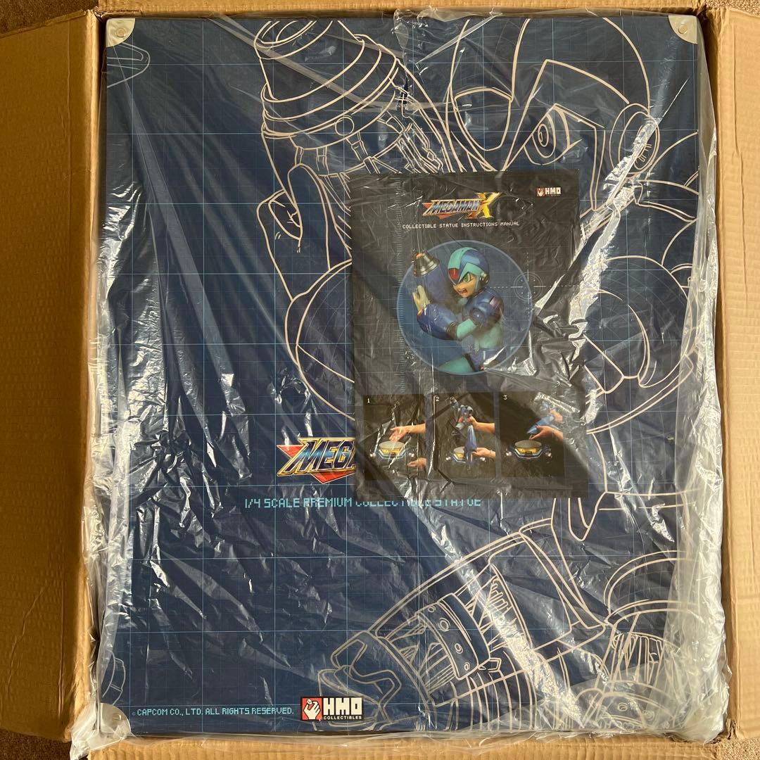 ロックマンX 1/4 プレミアムコレクティブル スタチュー ブルー