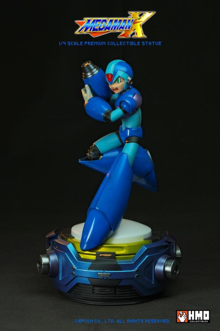 ロックマンX 1/4 プレミアムコレクティブル スタチュー ブルー