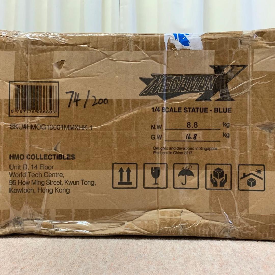 ロックマンX 1/4 プレミアムコレクティブル スタチュー ブルー