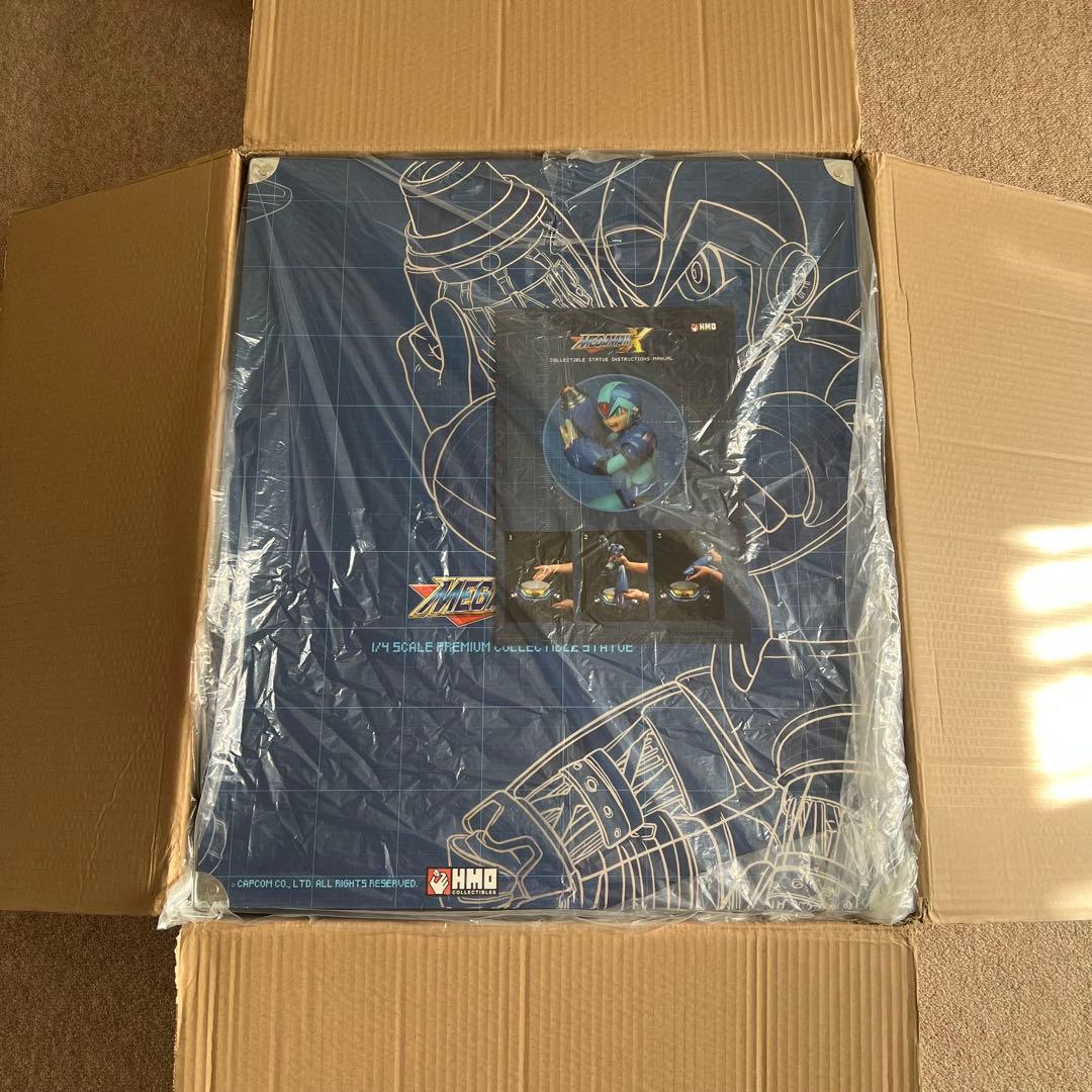 ロックマンX 1/4 プレミアムコレクティブル スタチュー ブルー