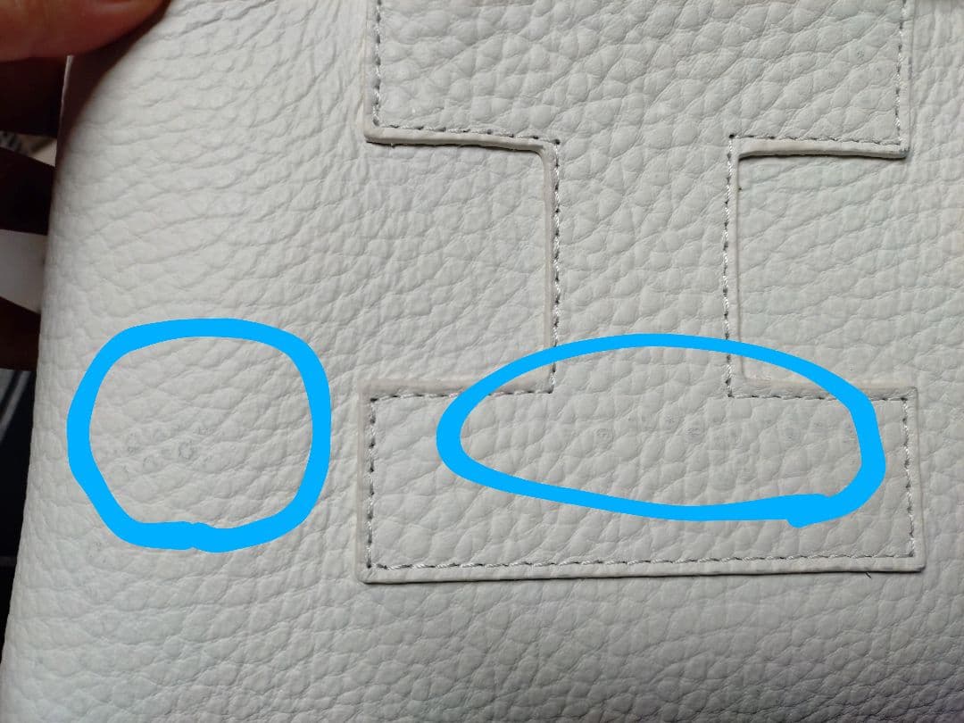 【極美品】IACUCCI ギブリ S　ハンドバッグ 希少カラー　ホワイト