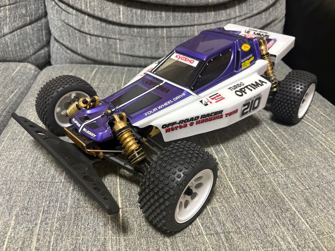 【最終値下げ】　京商　ターボオプティマ　メカ無し　完成品　復刻版