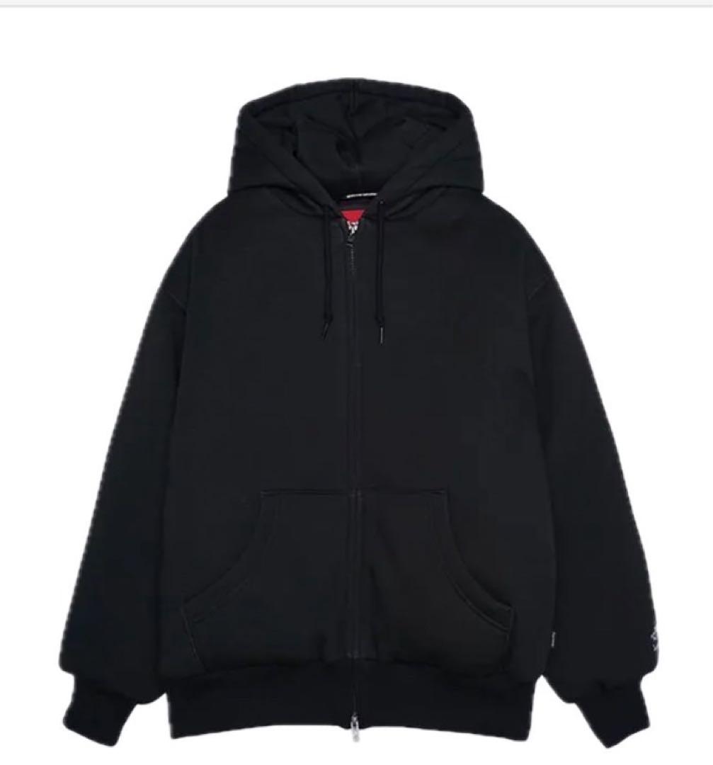 The North Face x Supreme ブラックフーディ