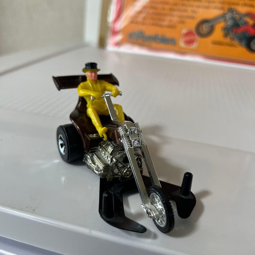 ホットウィール　チョップサイクル 1972年　ブルーザークルーザー　ビンテージ