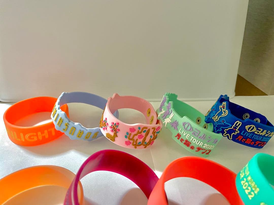 【希少・9種セット】ヨルシカ　ラバーバンド　ラババン　リストバンド　リスバン