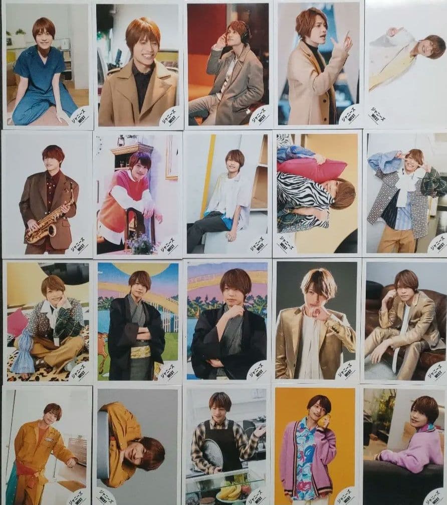 中間淳太 ジャニーズWEST WEST. 公式写真 ソロ 個人のみ 248枚