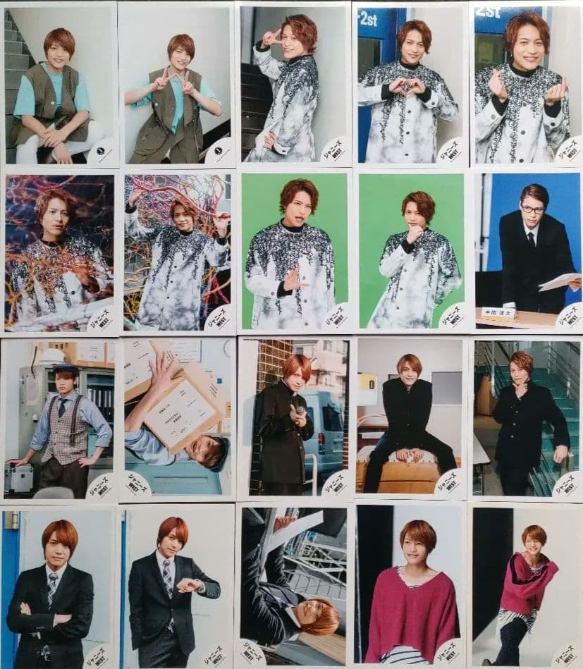 中間淳太 ジャニーズWEST WEST. 公式写真 ソロ 個人のみ 248枚