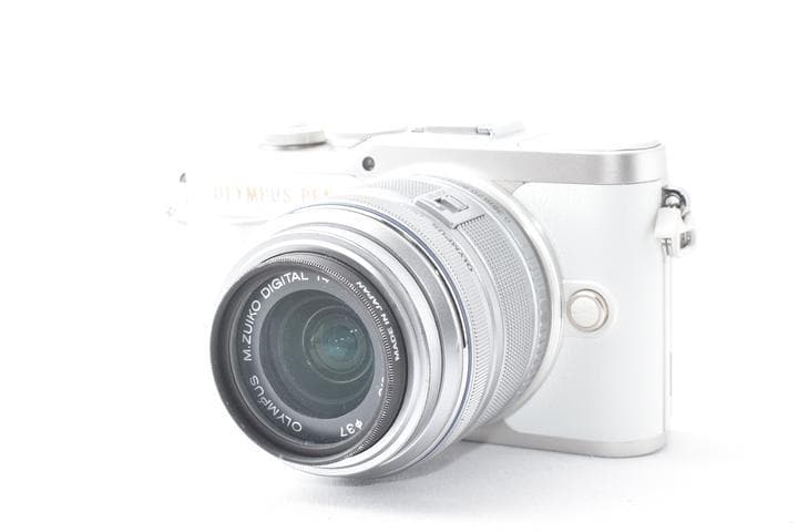 【美品】 OLYMPUS PEN E-PL10 ホワイト レンズキット