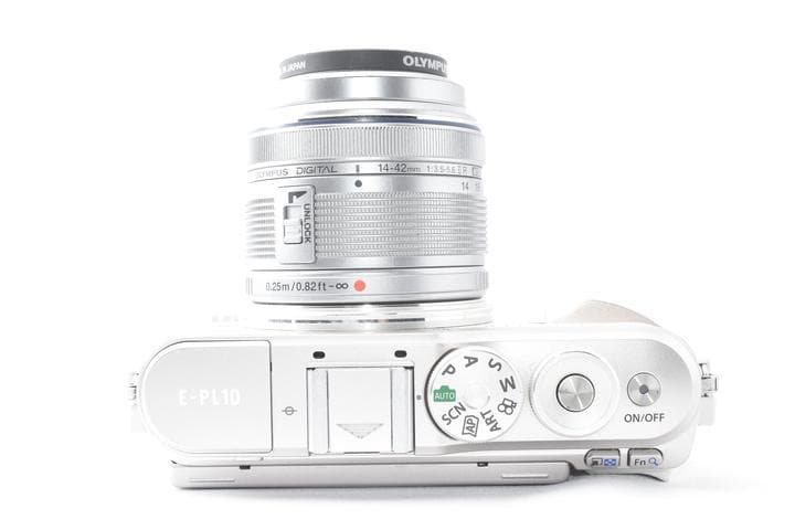 【美品】 OLYMPUS PEN E-PL10 ホワイト レンズキット