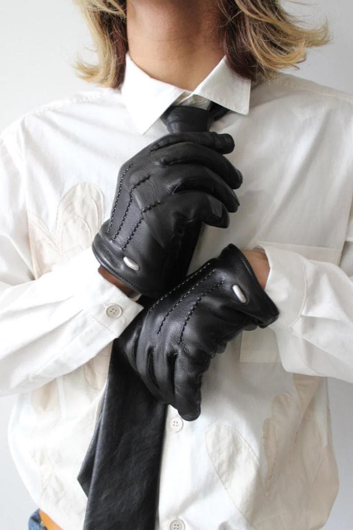 【定価4.3万】OUR LEGACY HIS GLOVES グローブ ブラック
