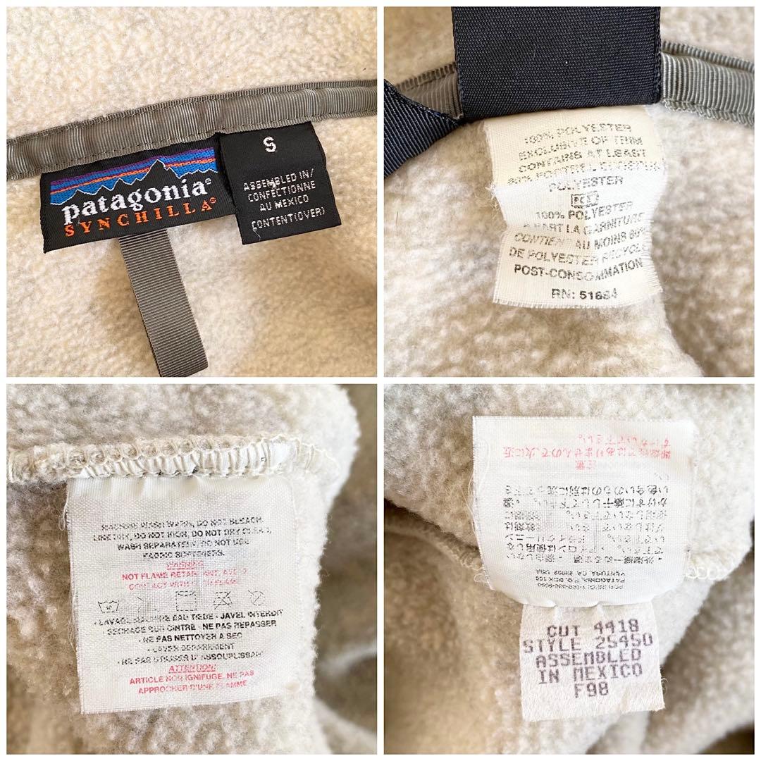 美品 希少 1998AW ビンテージ パタゴニア シンチラスナップT