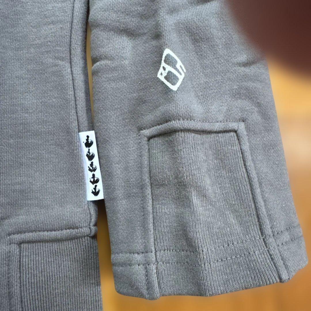 レア★リップスライムライブツアーグッズ★グレーパーカー グラフィックプリント