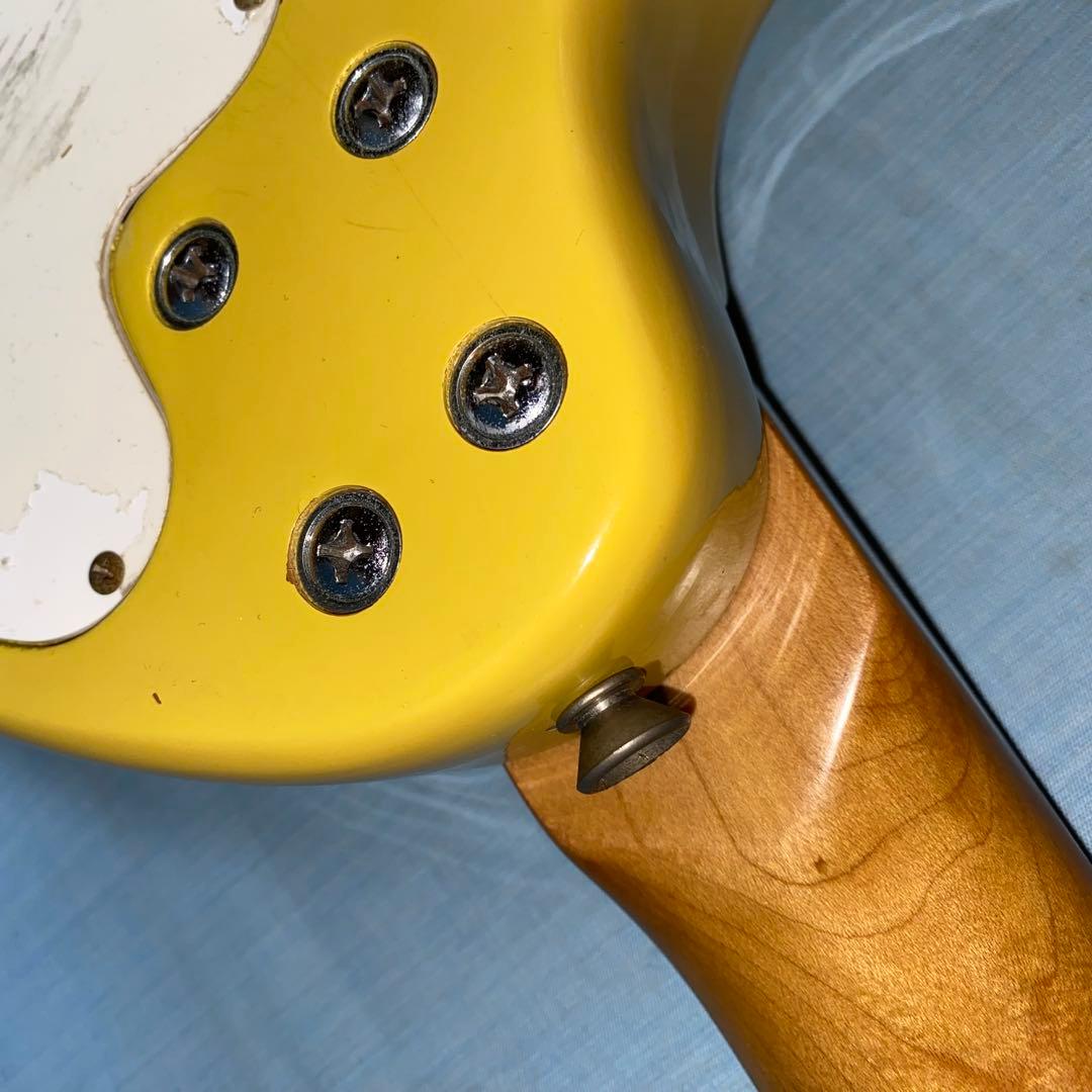 フェルナンデスZo3ミニエレキギター イエロー アンプ内蔵