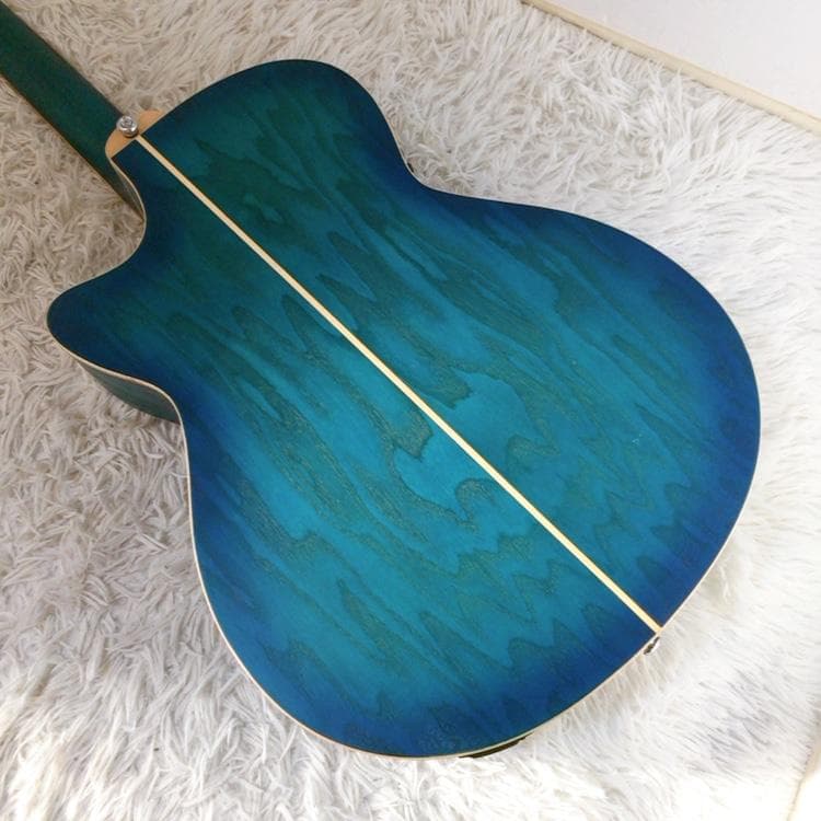 Aria FET-CST SBL エレアコ アコースティックギター 木目 アリア