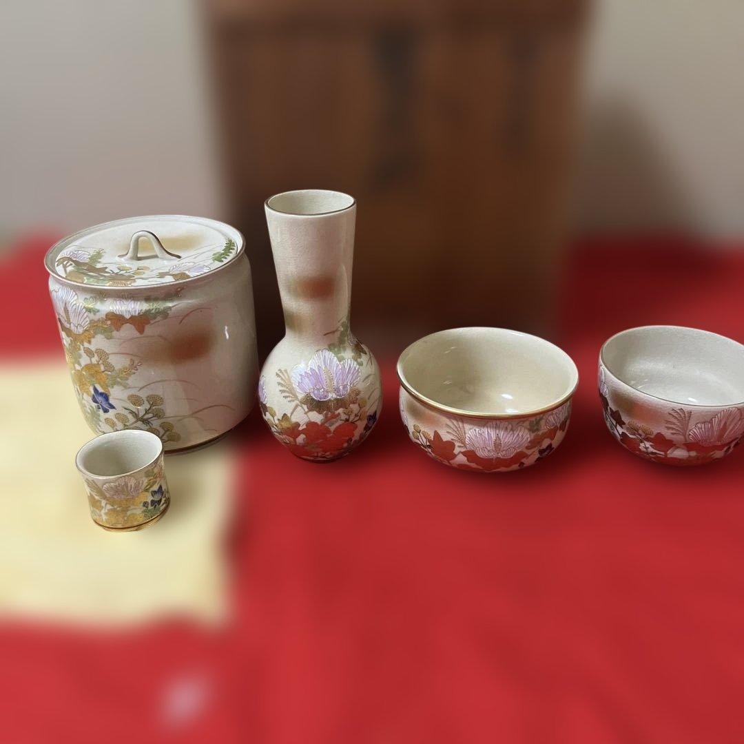 九谷焼　皆具揃