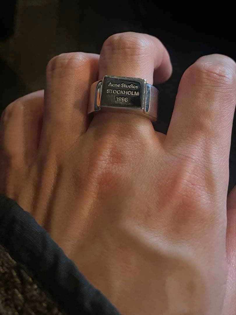 acnestudios 指輪　L