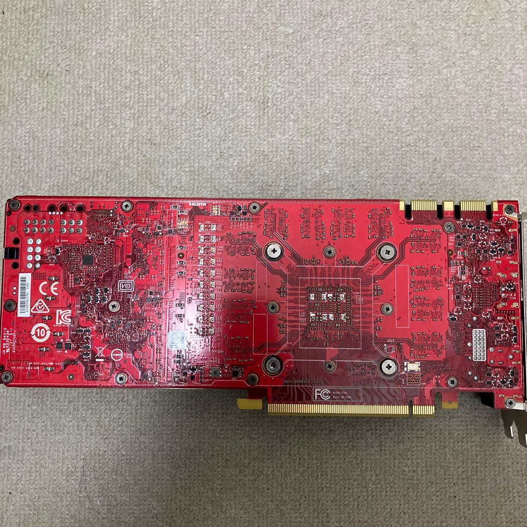 【ジャンク】msi Nvidia GTX1080ti