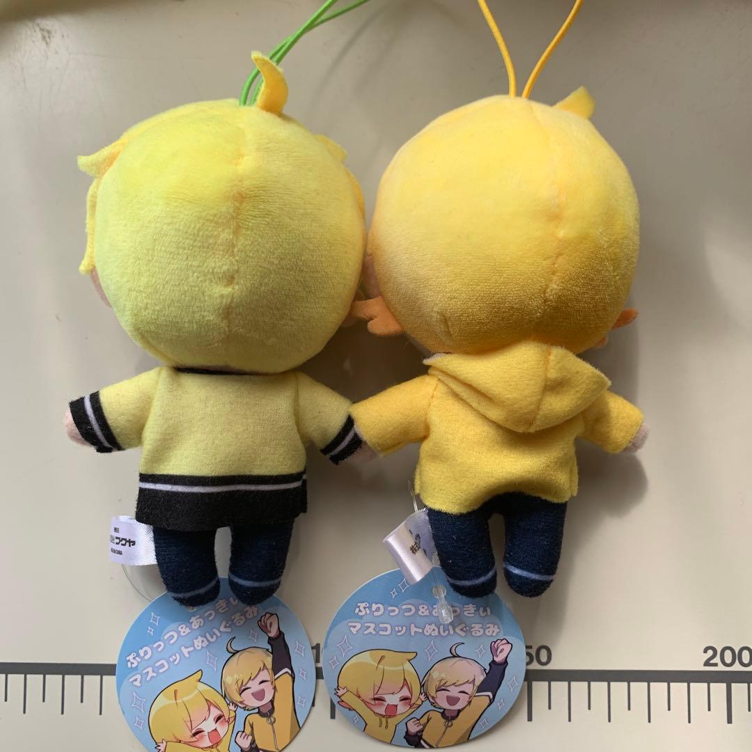 ぷりっつ &あっきぃ　マスコットぬいぐるみ