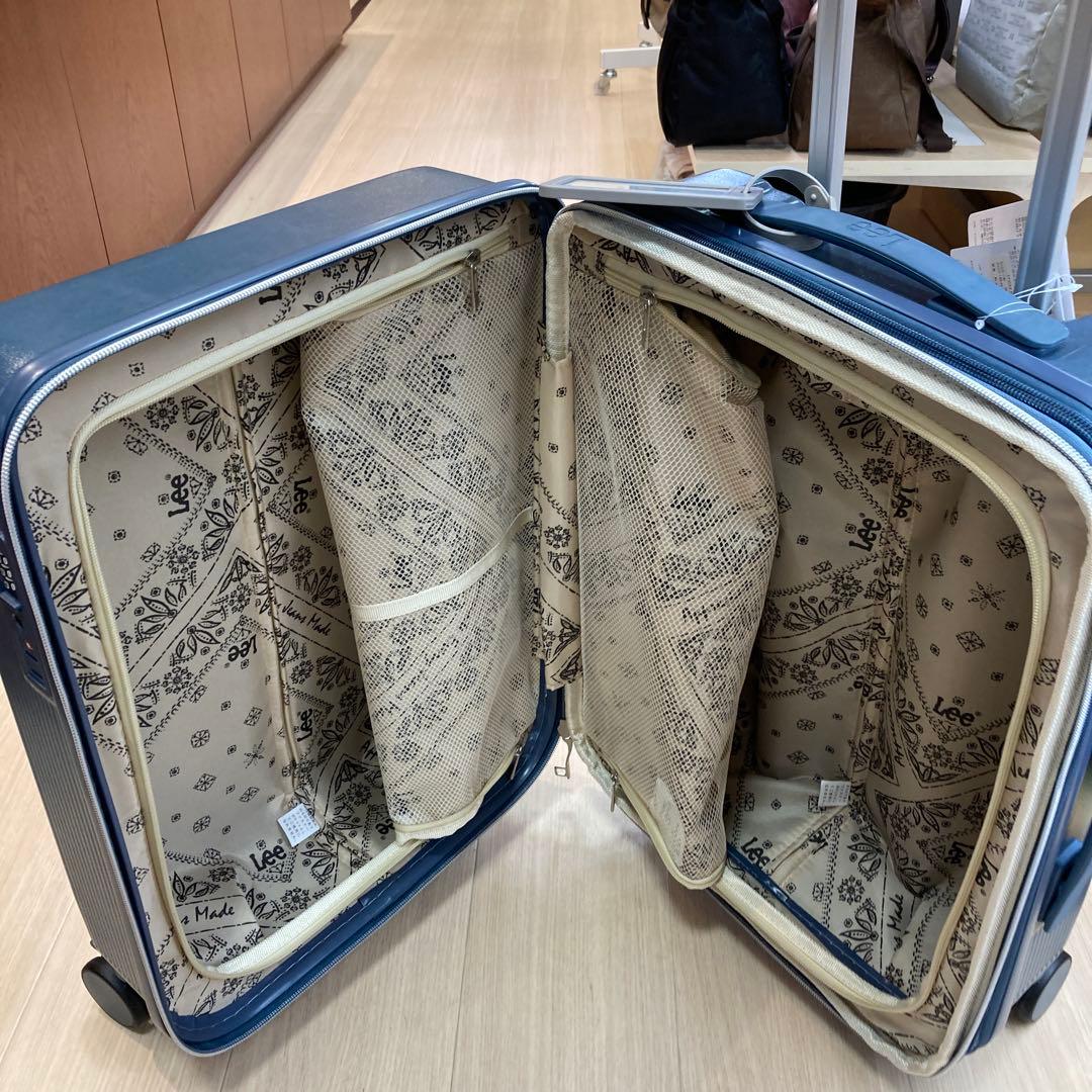 Lee ネイビー キャリーケース