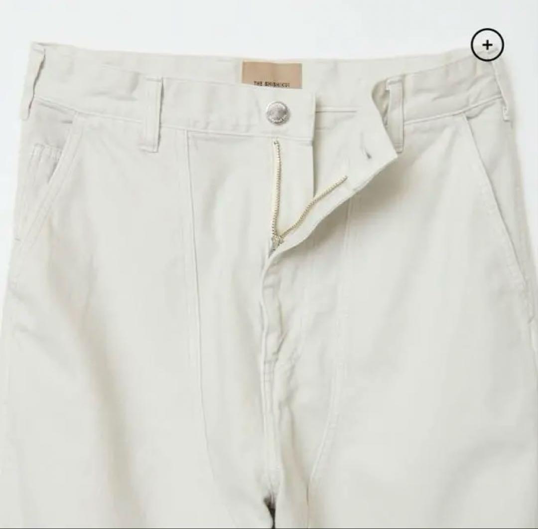 新品未使用SHISHIKUI Painter pants OFFWHITE 32