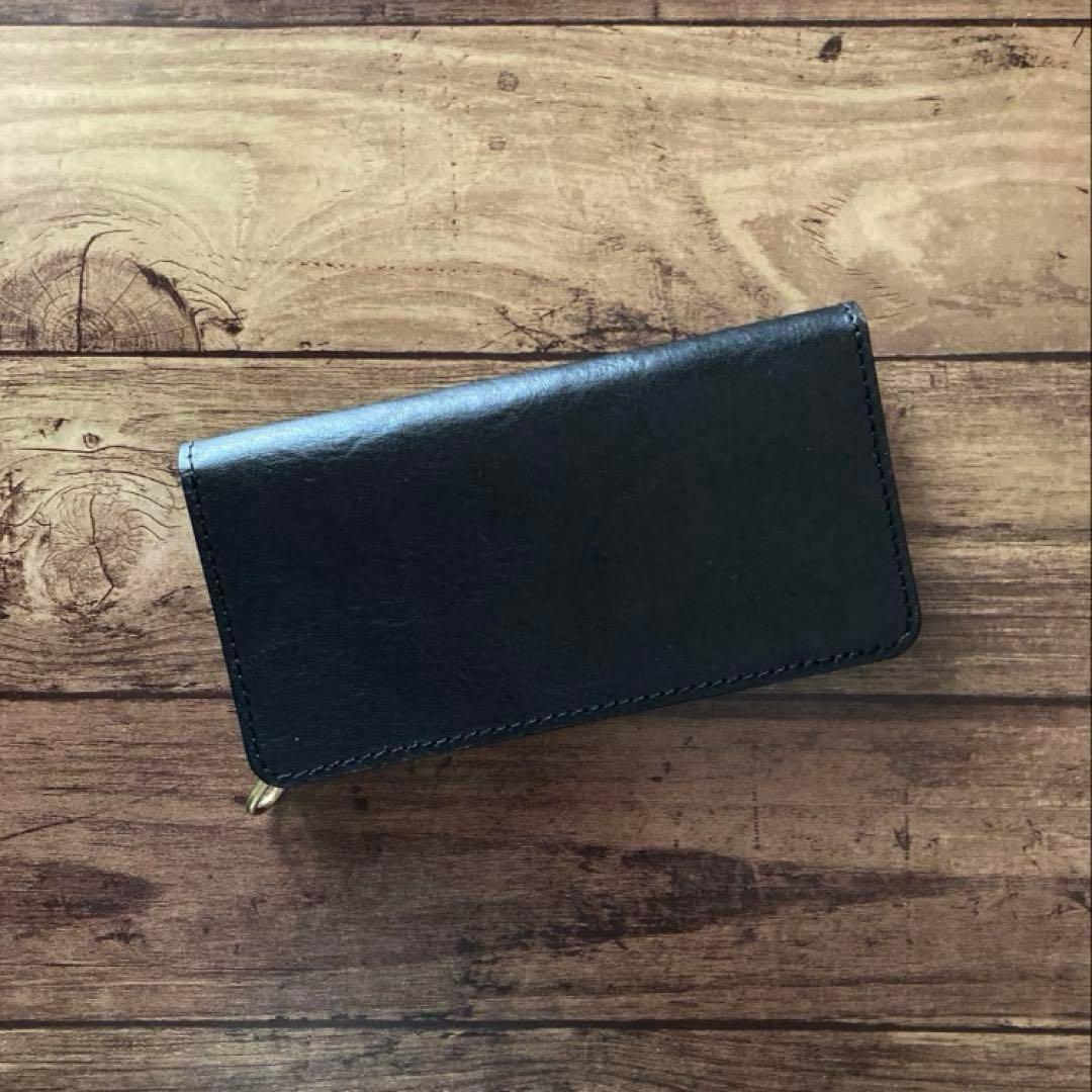 【T4】新喜皮革 ホースハイド トラッカーウォレット180（ロング）3層他
