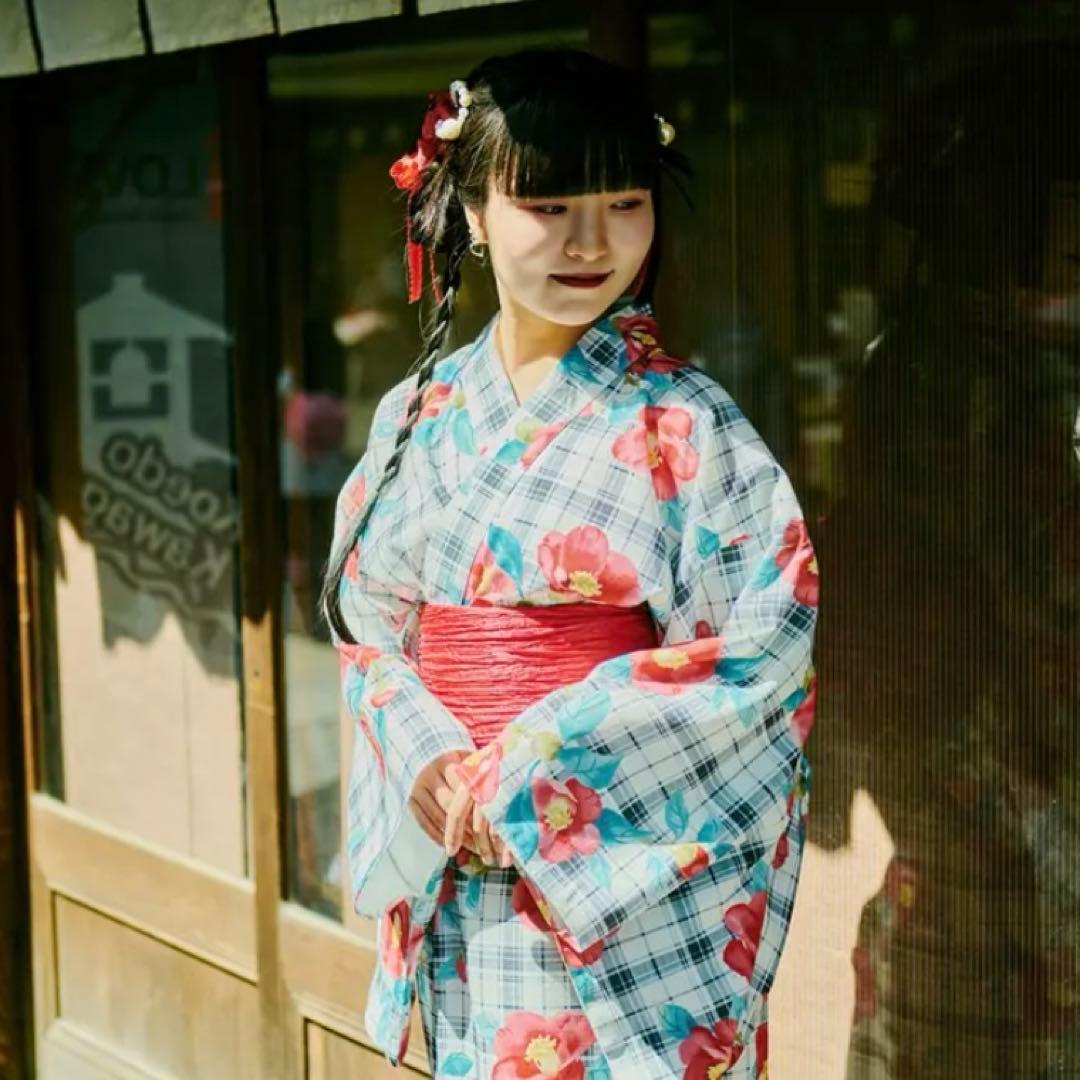 クティールとレトロ 2way 浴衣セット