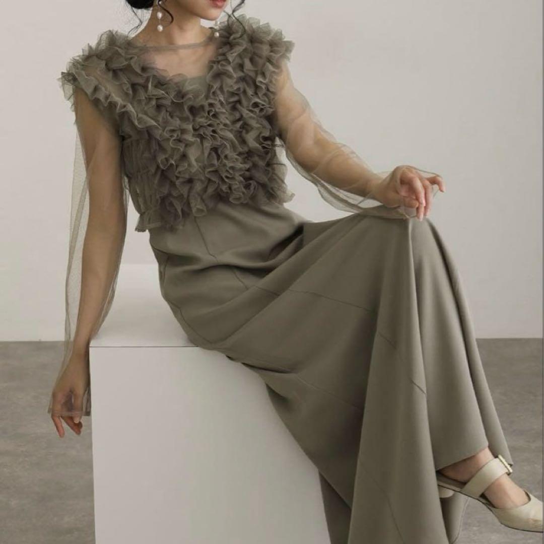 et.UNiVER Many way frill dress 新品　少々難あり