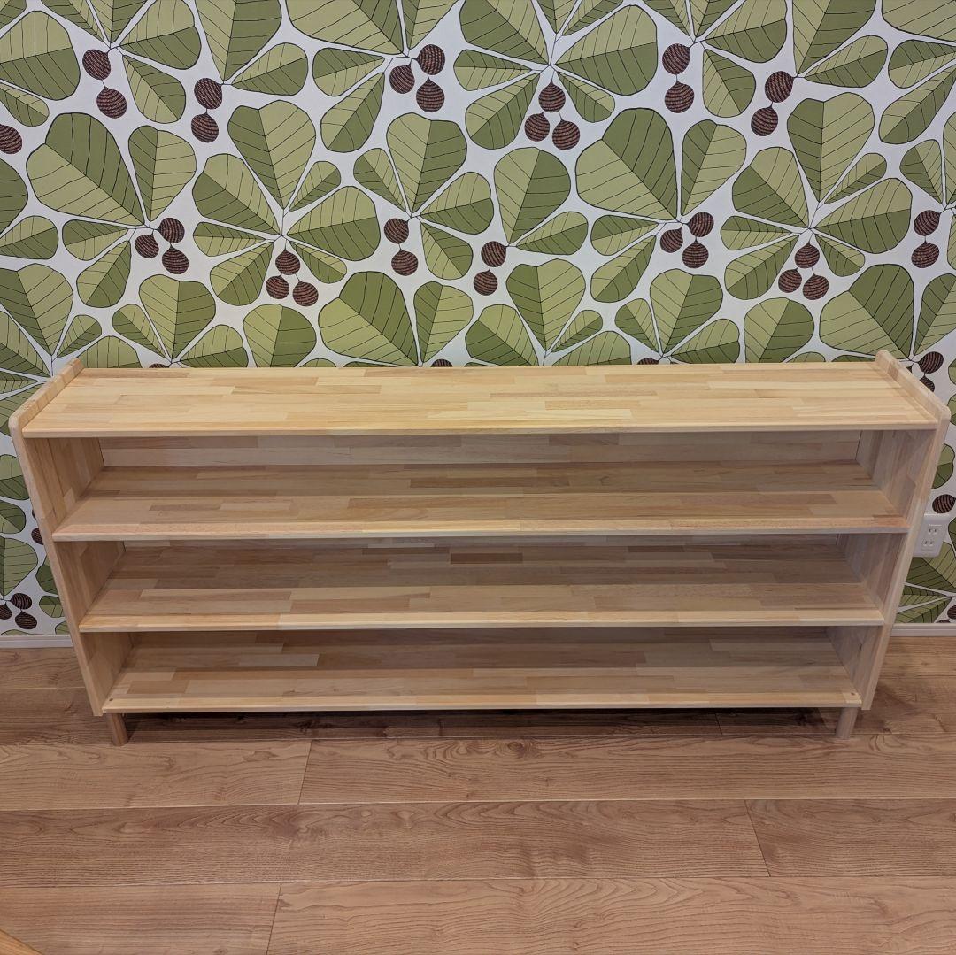 いちご　木製棚　絵本棚　本棚✨ウッドシェルフ　ハンドメイド　モンテッソーリ