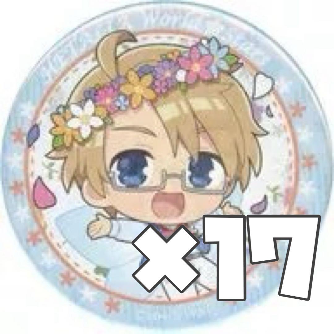 ヘタリア アメリカ Spring fairy 缶バッジ 17個