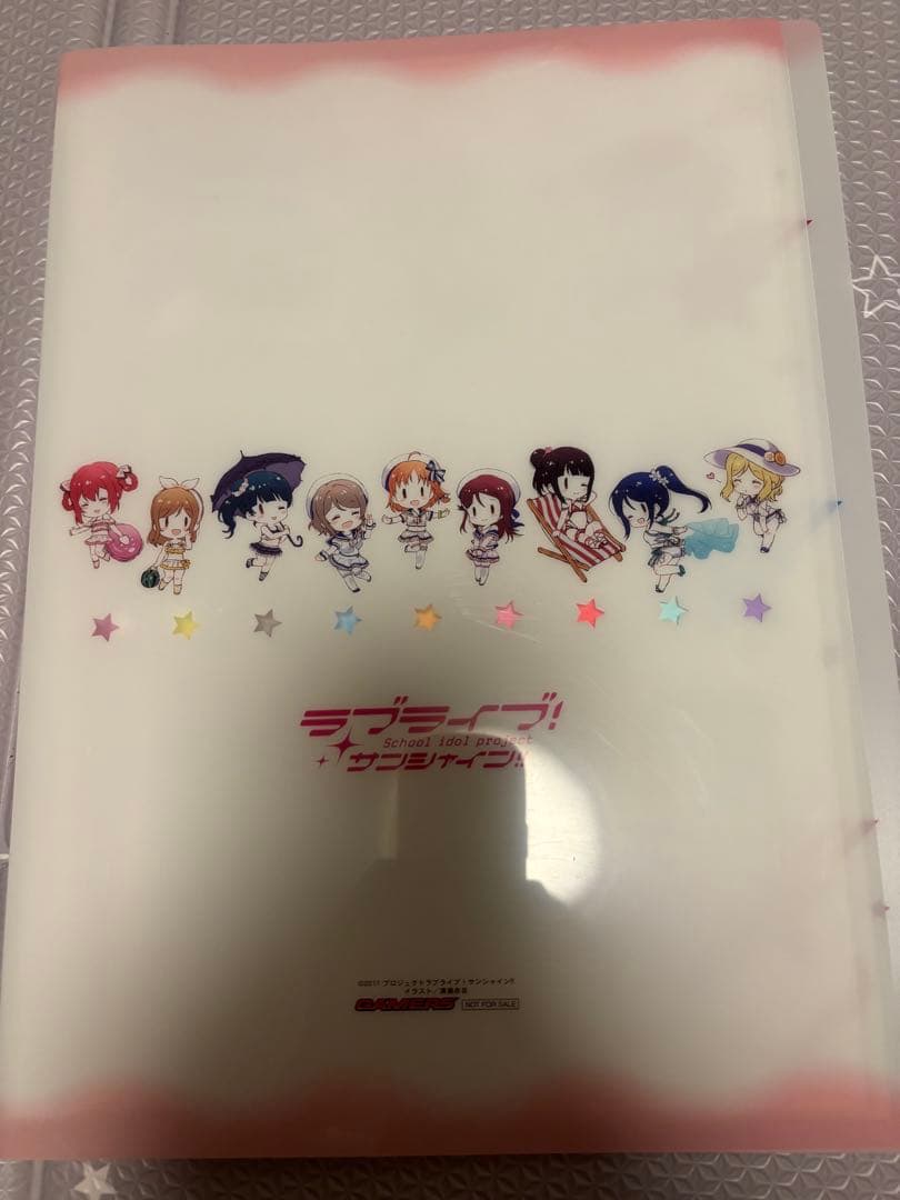 ラブライブ！サンシャイン！！電撃 クリアファイル マガジン 水着 ３種　特典